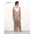 Print Chiffon Africa Womenn Long Dress